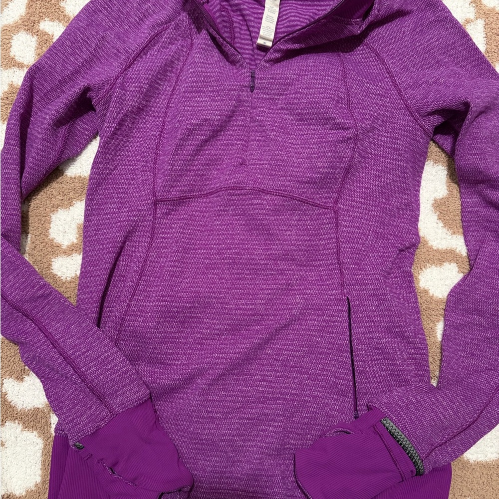 Lululemon purple Hooded Pullover
